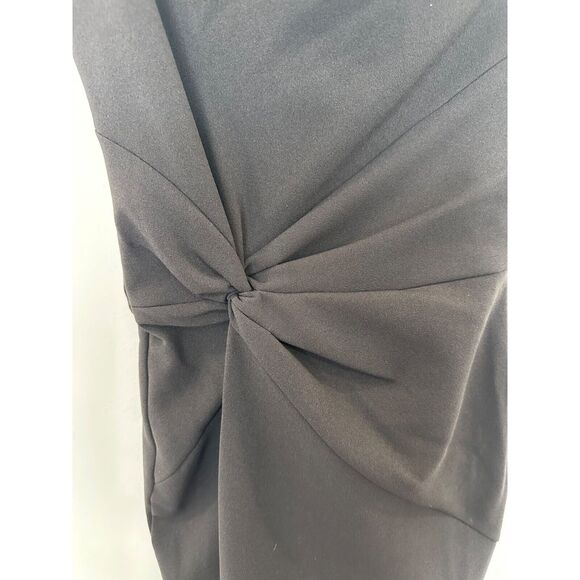 Nookie Lust One Shoulder Glam Bodycon Midi Black NWT XS - Picture 9 of 11